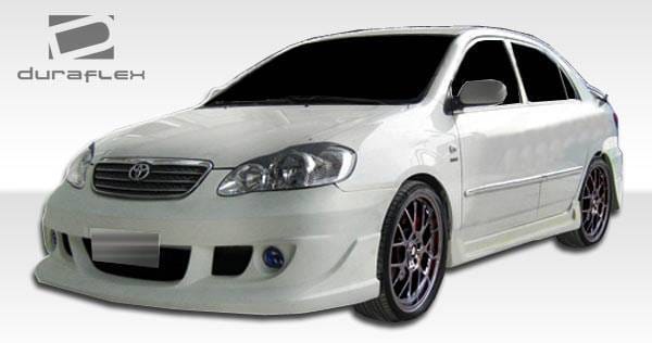 Toyota Corolla Duraflex Skylark Side Skirts Rocker Panels - 2 Piece - 104507 thumbnail 2