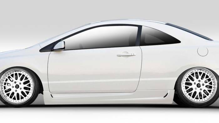 Honda Civic 2DR Duraflex TR-N Side Skirts Rocker Panels - 2 Piece - 104930