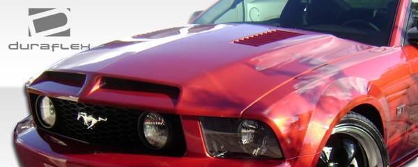 Ford Mustang Duraflex GT500 Hood - 1 Piece - 104717 thumbnail 4