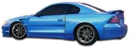 Ford Mustang Duraflex GT500 Wide Body Door Caps - 2 Piece - 104834