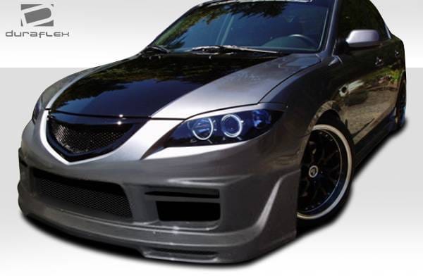 Mazda 3 4DR Duraflex K-2 Front Bumper Cover - 1 Piece - 104902 thumbnail 2