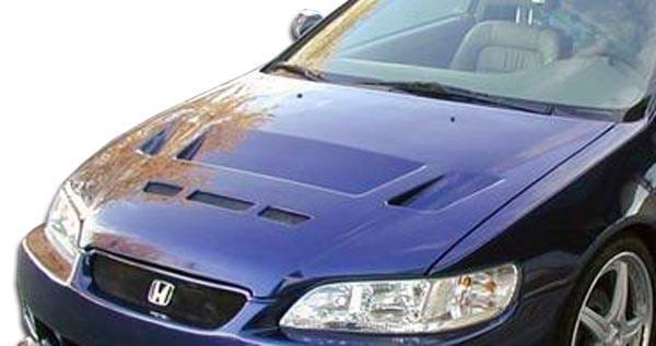 Honda Accord 2DR Duraflex Predator Hood - 1 Piece - 105534