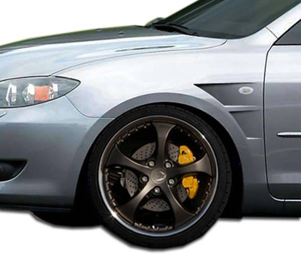 Mazda 3 4DR Duraflex GT Concept Fenders - 2 Piece - 106199