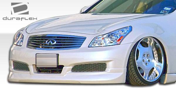 Infiniti G35 4DR Duraflex GT Spec Front Lip Under Spoiler Air Dam - 1 Piece - 105950 thumbnail 2