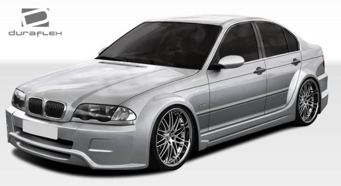 BMW 3 Series 4DR Duraflex I-Design Wide Body Front Bumper Cover - 1 Piece - 106511 thumbnail 3