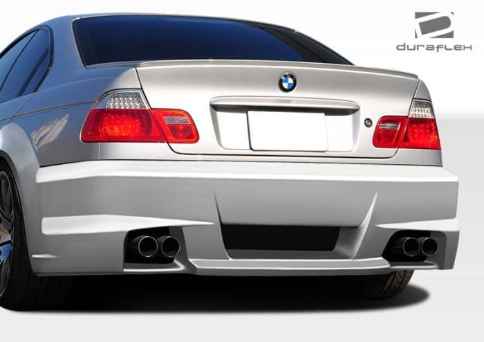 BMW 3 Series 4DR Duraflex I-Design Wide Body Rear Bumper Cover - 1 Piece - 106513 thumbnail 3