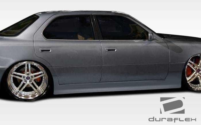Lexus LS400 Duraflex VIP Side Skirts Rocker Panels - 2 Piece - 106566 thumbnail 2