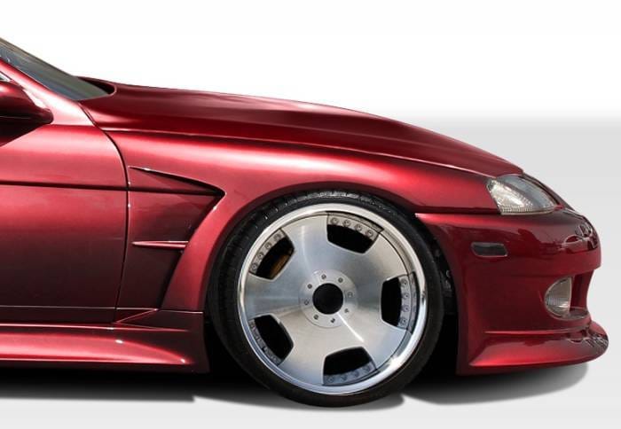 Lexus SC Duraflex V-Speed Wide Body Front Fenders - 2 Piece - 106574