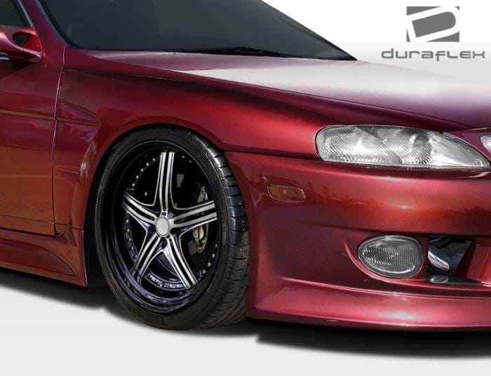 Lexus SC Duraflex V-Speed Wide Body Front Fenders - 2 Piece - 106574 thumbnail 2