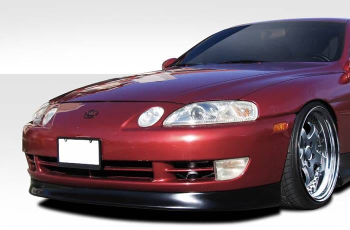 Lexus SC Duraflex V-Speed Front Lip Under Spoiler Air Dam - 1 Piece - 106789 thumbnail 6