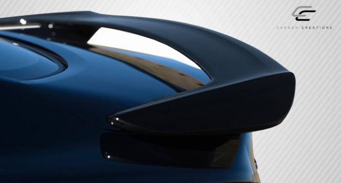 Hyundai Genesis Carbon Creations Track Look Wing Trunk Lid Spoiler - 1 Piece - 106866 thumbnail 2
