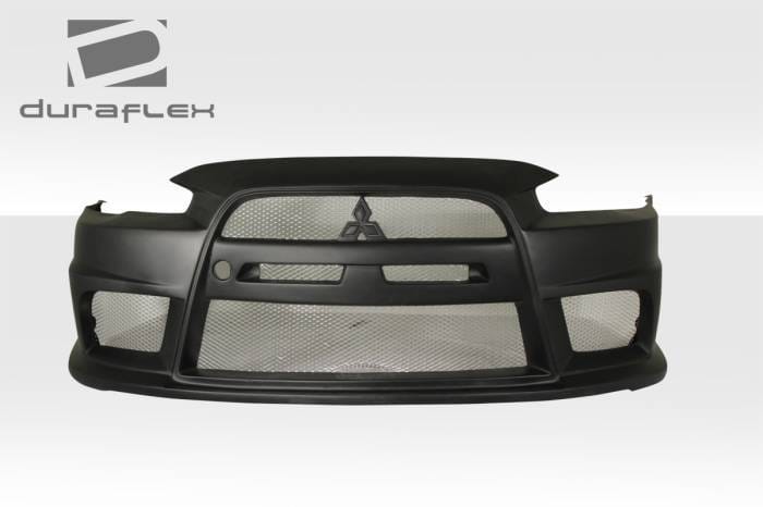 Mitsubishi Lancer Duraflex Evo X Look Front Bumper Cover - 1 Piece - 106953 thumbnail 3