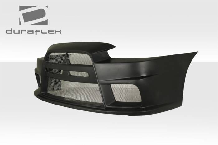Mitsubishi Lancer Duraflex Evo X Look Front Bumper Cover - 1 Piece - 106953 thumbnail 4