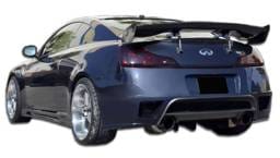 Infiniti G37 Duraflex GT-R Rear Bumper Cover - 1 Piece - 107044