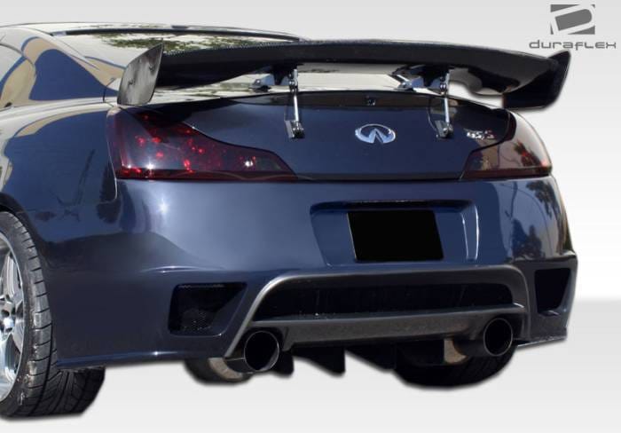 Infiniti G37 Duraflex GT-R Rear Bumper Cover - 1 Piece - 107044 thumbnail 2