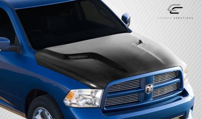 Dodge Ram Carbon Creations MP-R Hood - 1 Piece - 107104 thumbnail 2