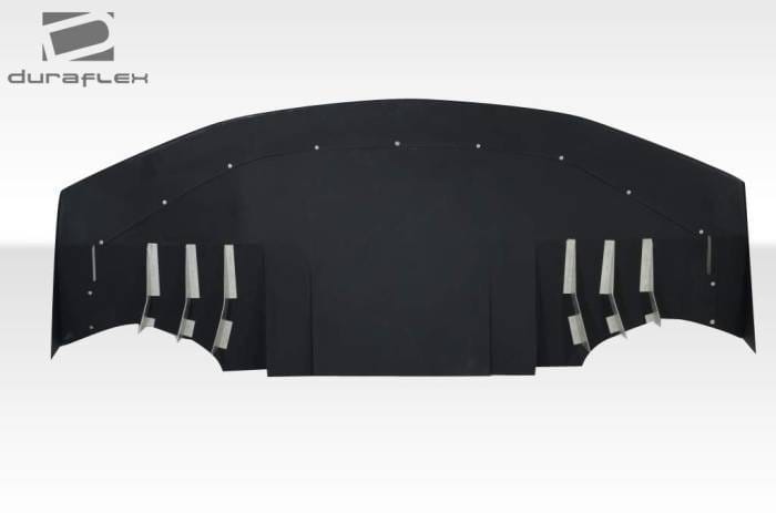 Mitsubishi Lancer Duraflex VT-X Wide Body Front Under Spoiler Air Dam Lip Splitter - 1 Piece - 107212 thumbnail 3
