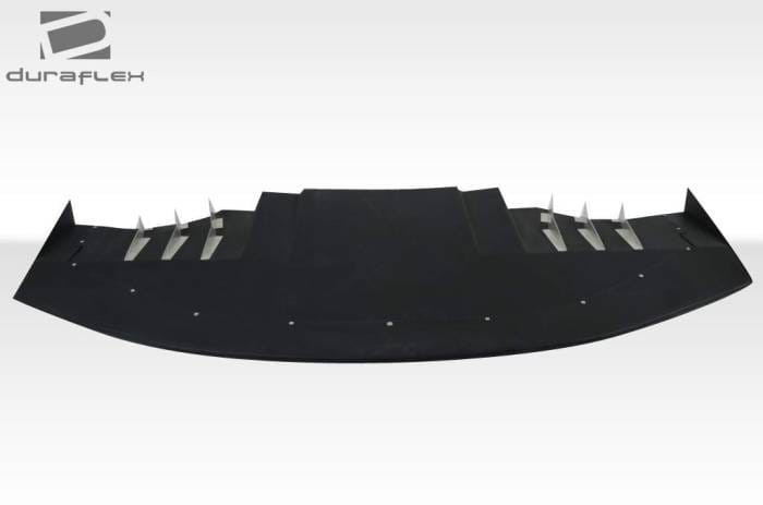 Mitsubishi Lancer Duraflex VT-X Wide Body Front Under Spoiler Air Dam Lip Splitter - 1 Piece - 107212 thumbnail 5