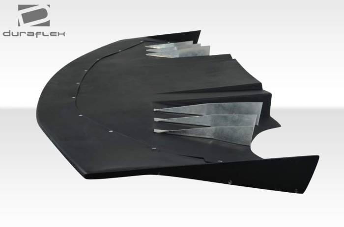 Mitsubishi Lancer Duraflex VT-X Wide Body Front Under Spoiler Air Dam Lip Splitter - 1 Piece - 107212 thumbnail 6