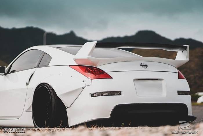 Nissan 350Z Duraflex AM-S Wing Trunk Lid Spoiler - 1 Piece - 107230 thumbnail 3