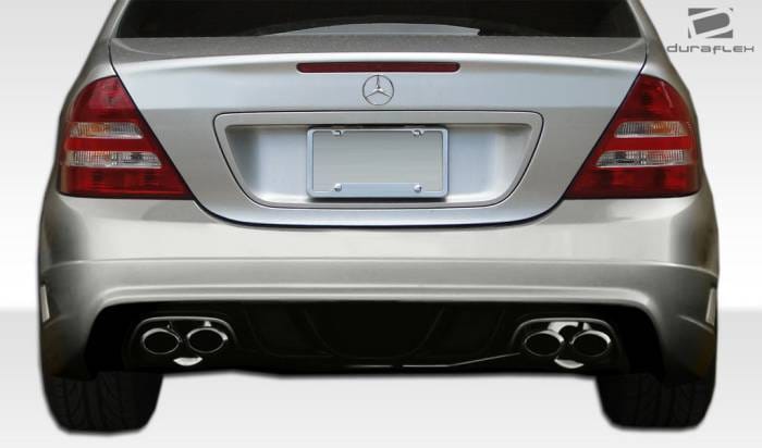 Mercedes-Benz C Class Duraflex W-1 Rear Bumper Cover - 1 Piece - 107136 thumbnail 2