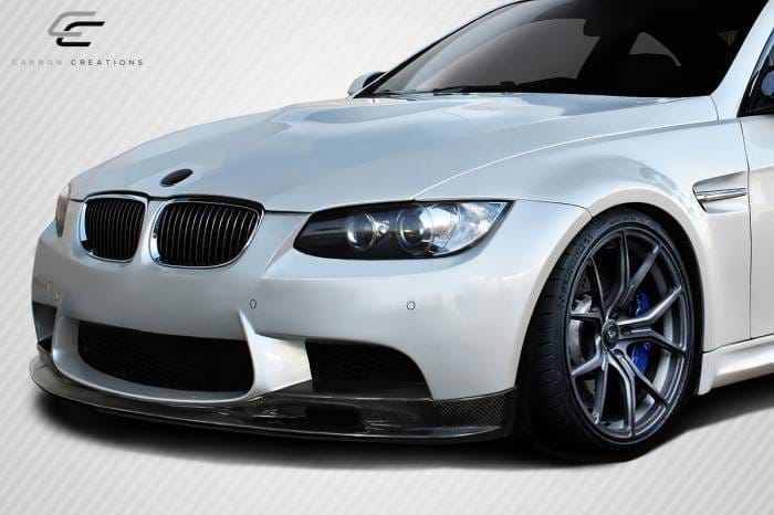 BMW 3 Series Carbon Creations T-Design Front Lip Under Spoiler Air Dam - 1 Piece - 107139 thumbnail 2