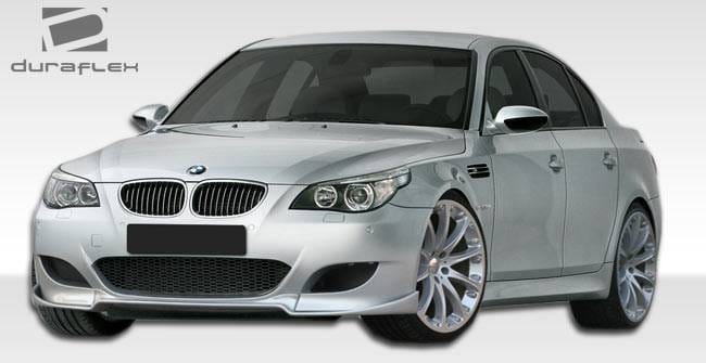 BMW 5 Series Duraflex HR-S Front Lip Under Spoiler Air Dam - 1 Piece - 107184 thumbnail 2