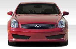 Infiniti G35 2DR Duraflex Inven Front Bumper Cover - 1 Piece - 107700