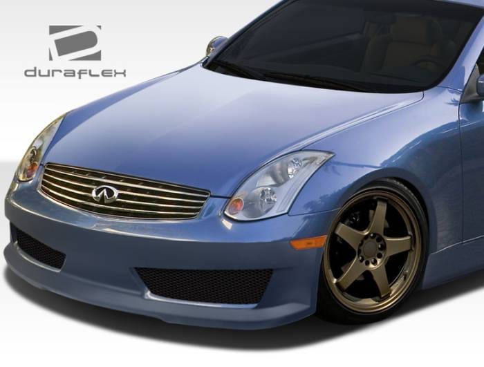 Infiniti G35 2DR Duraflex Inven Front Bumper Cover - 1 Piece - 107700 thumbnail 2