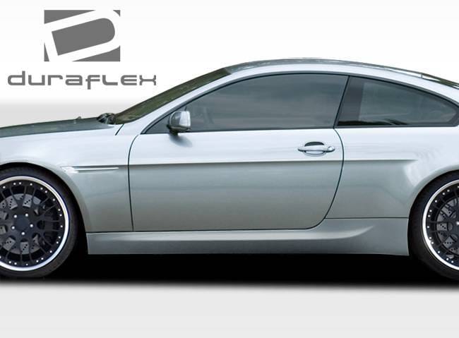 BMW 6 Series Duraflex M6 Look Side Skirts Rocker Panels - 2 Piece - 107703 thumbnail 2