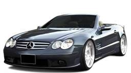 Mercedes SL AF-1 Aero Function (GFK) Front Body Kit Bumper 107393
