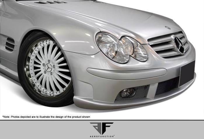 Mercedes SL AF-1 Aero Function (GFK) Front Body Kit Bumper 107393 thumbnail 2
