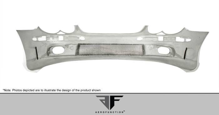 Mercedes SL AF-1 Aero Function (GFK) Front Body Kit Bumper 107393 thumbnail 6