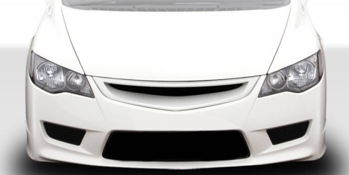 Honda Civic 4DR Duraflex JDM Type R Conversion Hood - 1 Piece - 107740