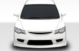 Honda Civic 4DR Duraflex JDM Type JS Type R Conversion Front Lip Under Spoiler Air Dam - 1 Piece - 107742