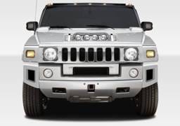 Hummer H2 Duraflex BR-N Front Add On Bumper Extensions - 2 Piece - 107745