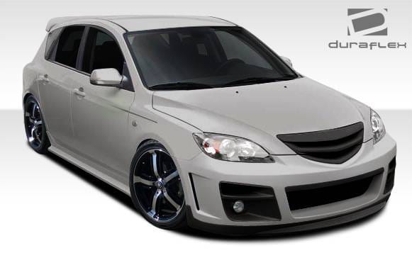 Mazda 3 4DR HB Duraflex X-Sport Front Bumper Cover - 1 Piece - 107761 thumbnail 2