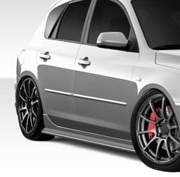 Mazda 3 Duraflex X-Sport Side Skirts Rocker Panels - 2 Piece - 107762