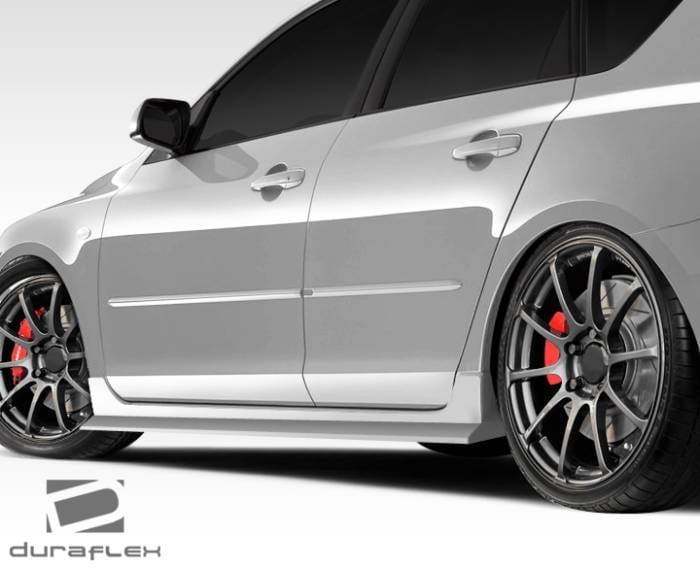 Mazda 3 Duraflex X-Sport Side Skirts Rocker Panels - 2 Piece - 107762 thumbnail 2
