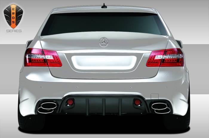 Mercedes-Benz E Class Duraflex Eros Version 1 Rear Bumper Cover - 1 Piece - 107799 thumbnail 2