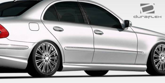 Mercedes-Benz E Class Duraflex E63 Look Side Skirts Rocker Panels - 2 Piece - 107805 thumbnail 2