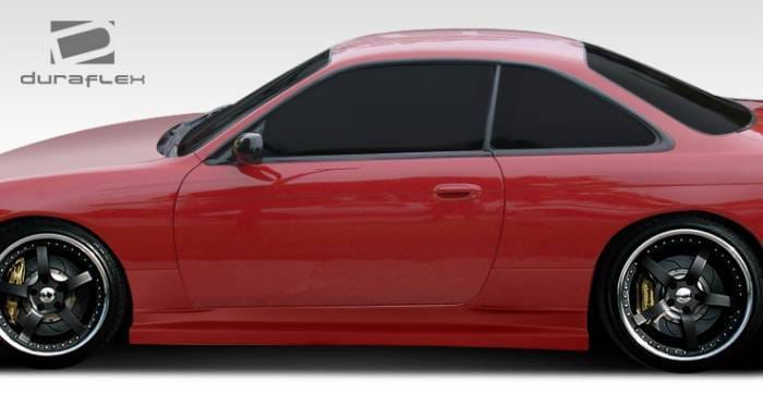 Nissan 240SX Duraflex WX-9 Side Skirts Rocker Panels - 2 Piece - 107824 thumbnail 2