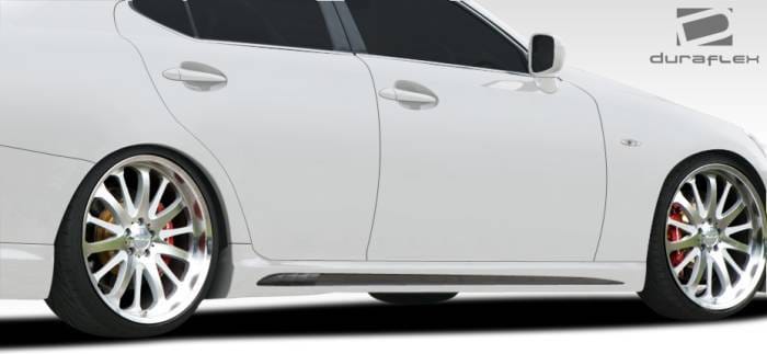 Lexus IS Duraflex W-1 Side Skirts Rocker Panels - 2 Piece - 107774 thumbnail 2