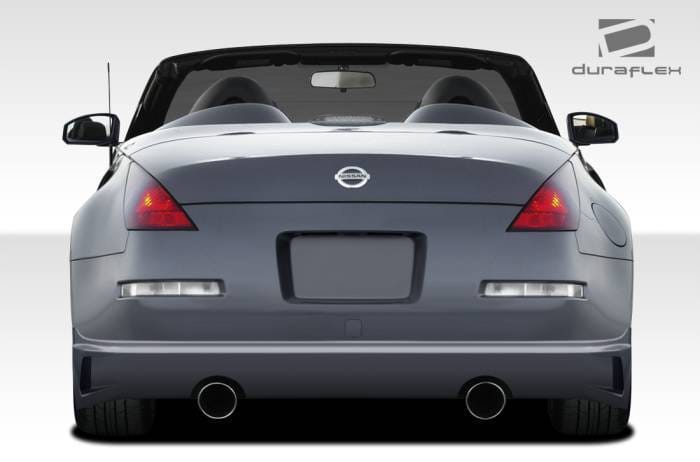 Nissan 350Z Duraflex J-Spec Rear Lip Under Spoiler Air Dam - 1 Piece - 107831 thumbnail 2