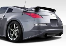 Nissan 350Z Duraflex J-Spec 2 Rear Lip Under Spoiler Air Dam - 1 Piece - 107834