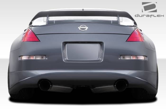 Nissan 350Z Duraflex J-Spec 2 Rear Lip Under Spoiler Air Dam - 1 Piece - 107834 thumbnail 2