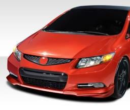 Honda Civic 2DR Duraflex H-Sport Front Add On Bumper Extensions - 2 Piece - 107951