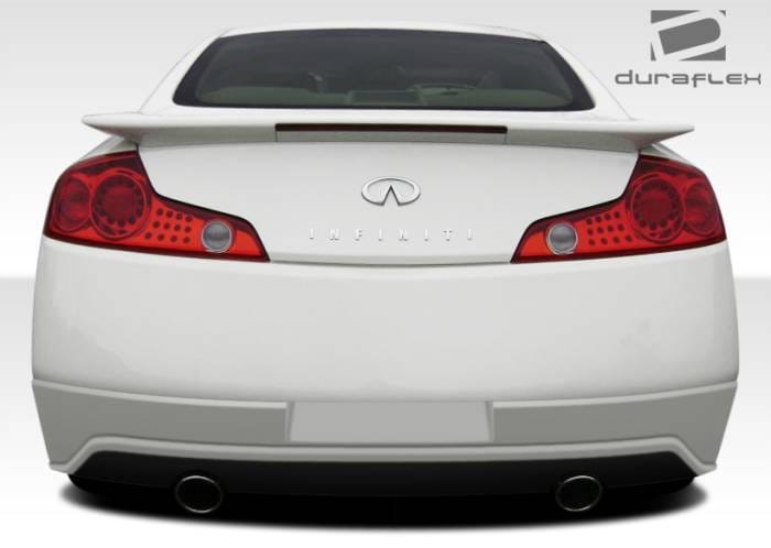 Infiniti G35 2DR Duraflex Sigma Rear Lip Under Spoiler Air Dam - 1 Piece - 108074 thumbnail 2