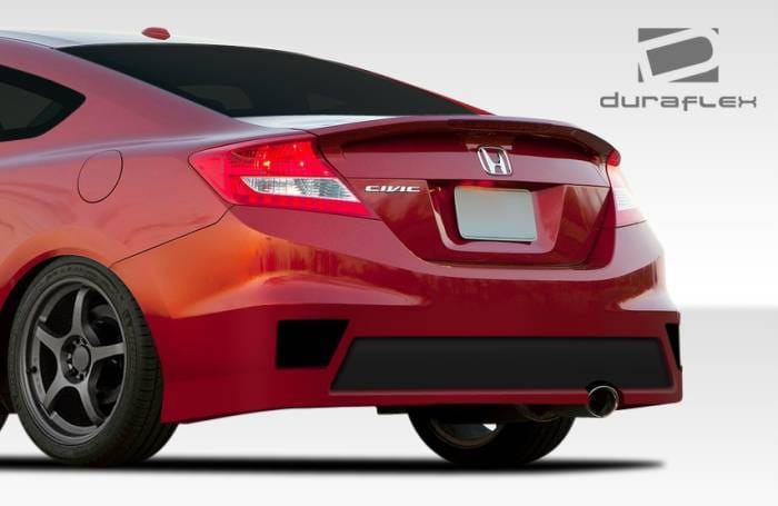 Honda Civic 2DR Duraflex Bisimoto Edition Rear Bumper Cover - 1 Piece - 108098 thumbnail 2