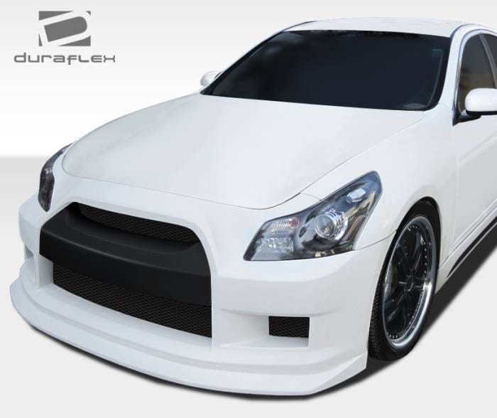 Infiniti G35 4DR Duraflex GT-R Front Bumper Cover - 1 Piece - 108211 thumbnail 2